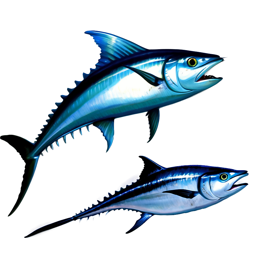 Marlin Tuna Together Png Ggf