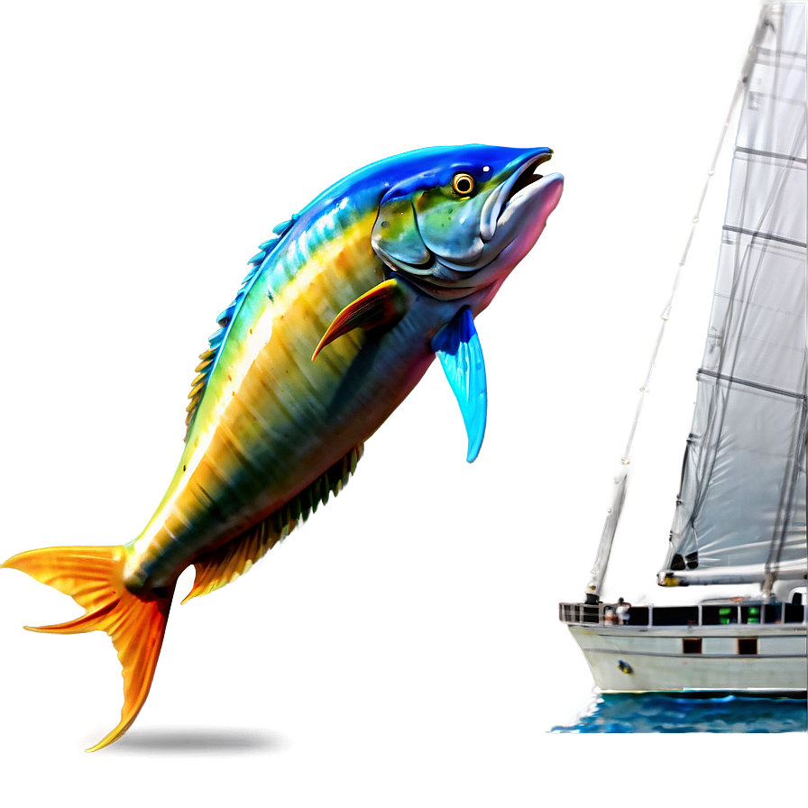 Marlin With Sailor Hat Png 76