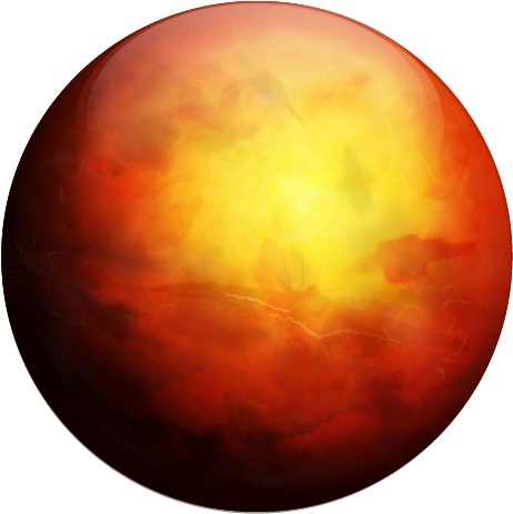 Mars_ Planet_ Illustration