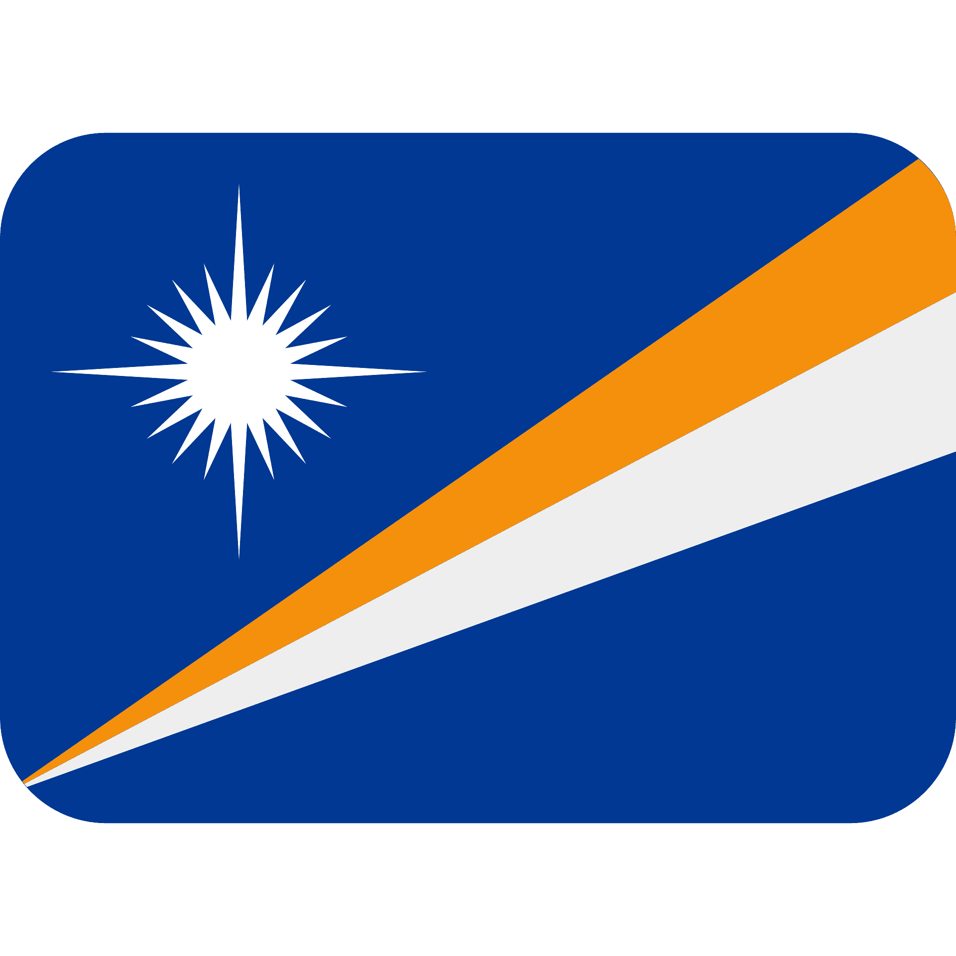 Marshall Islands Flag Graphic