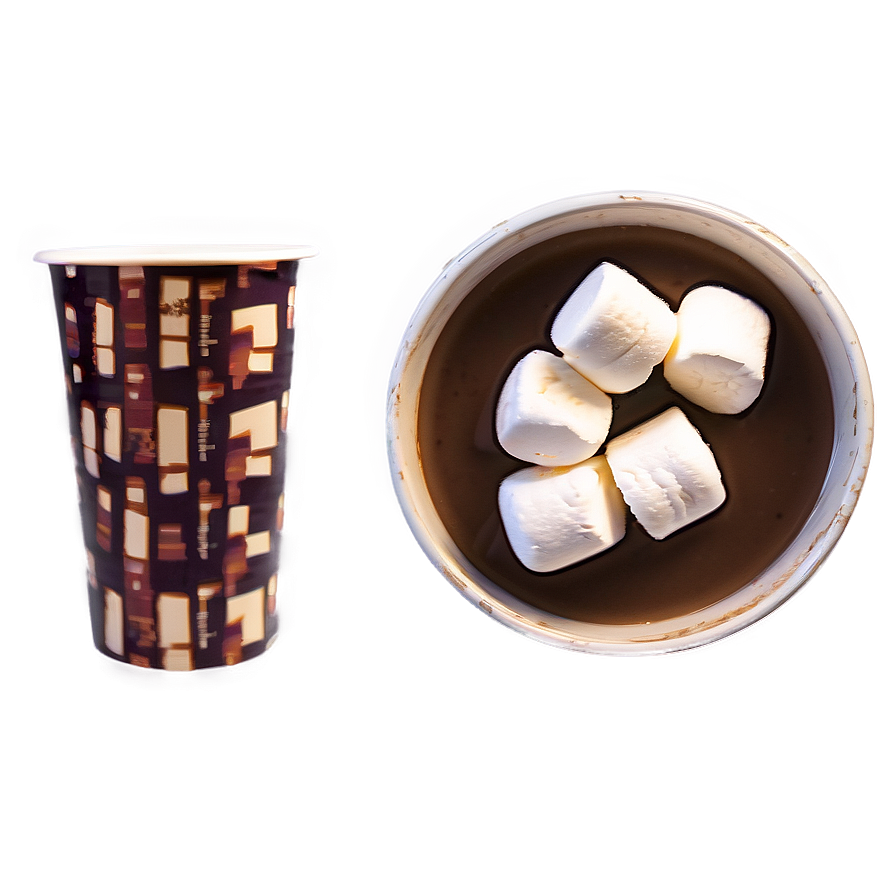 Marshmallow In Cup Png 05212024