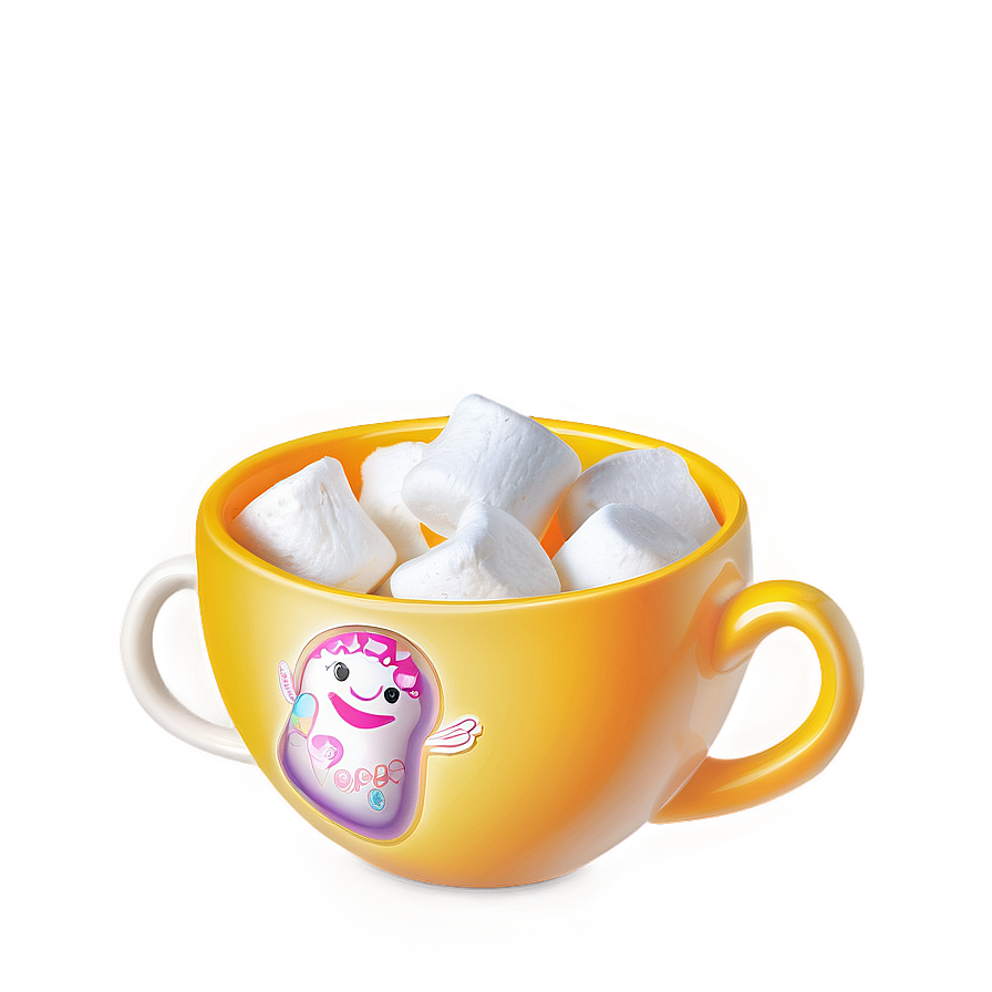 Marshmallow In Cup Png 05212024