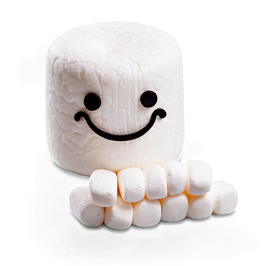 Marshmallow With Face Png 05212024