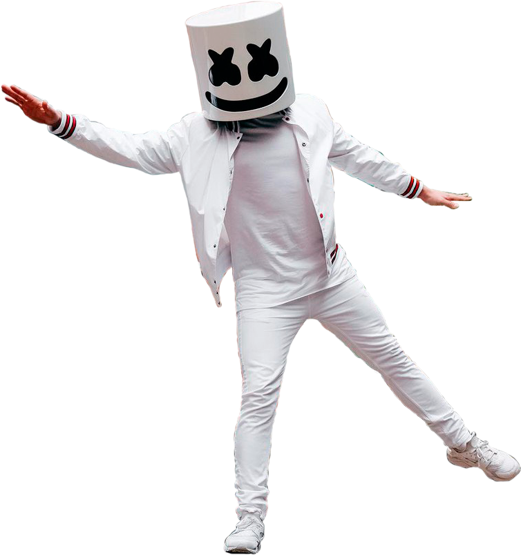 Marshmello D J Performance Pose