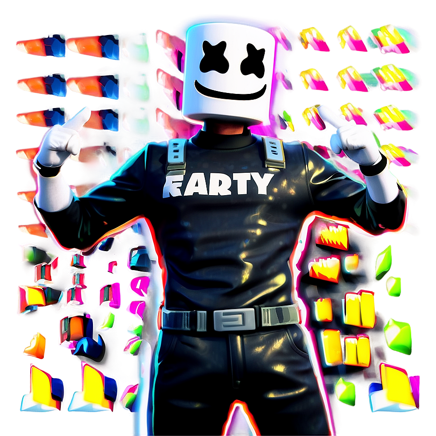 Marshmello Emote Fortnite Png Ieb