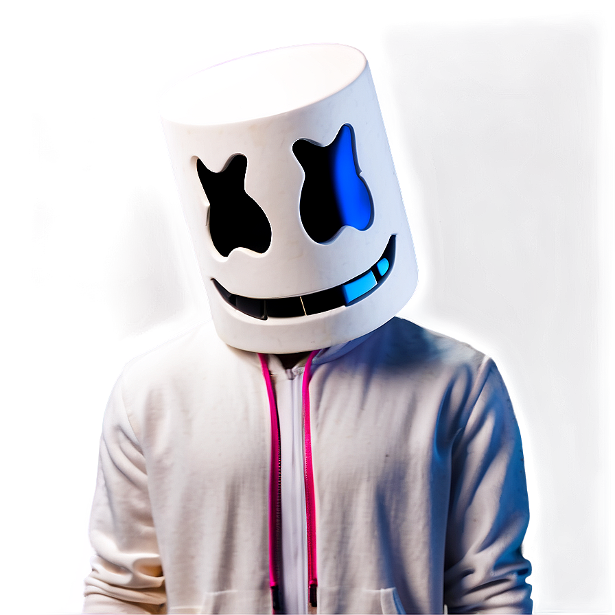 Marshmello Face Reveal Fortnite Png 06252024