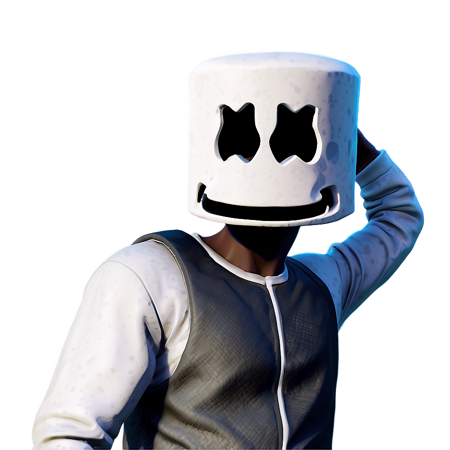 Marshmello Fortnite Party Png 06252024