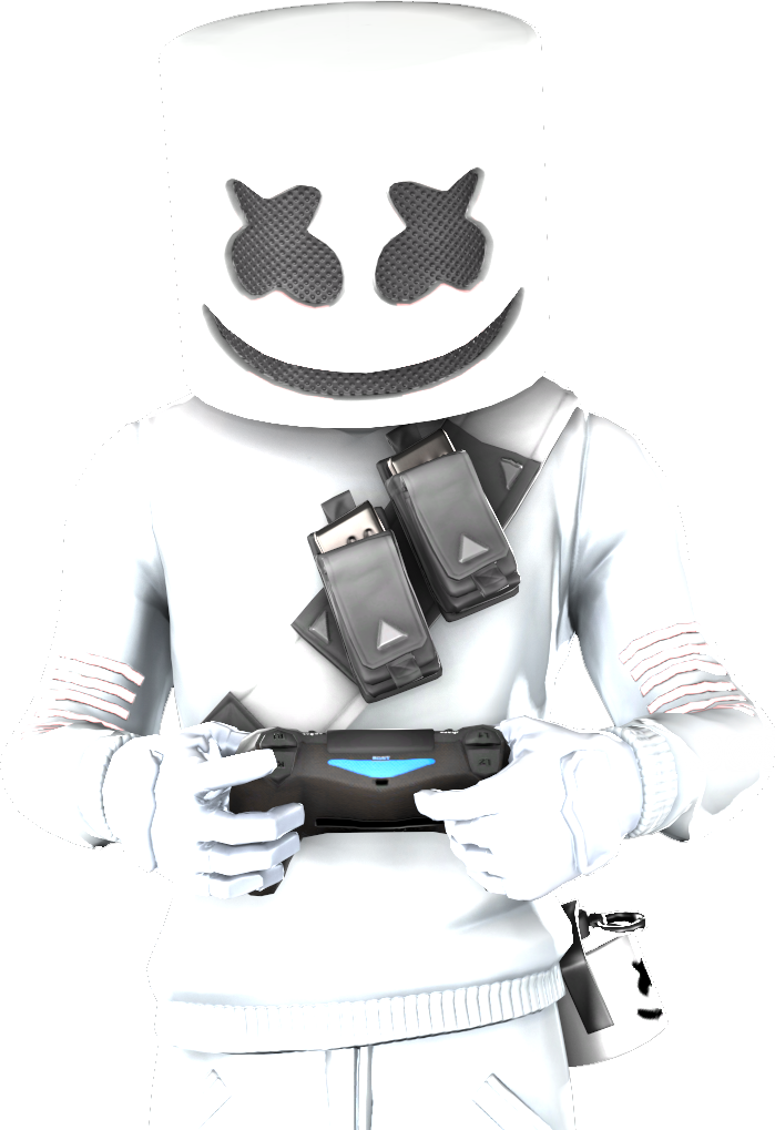 Marshmello Gaming Controller Pose