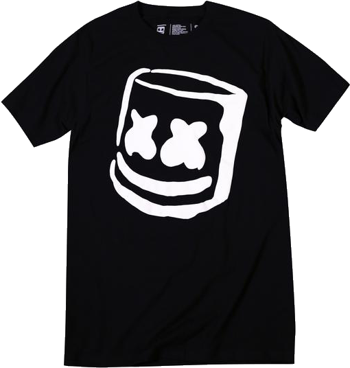 Marshmello Icon Black T Shirt