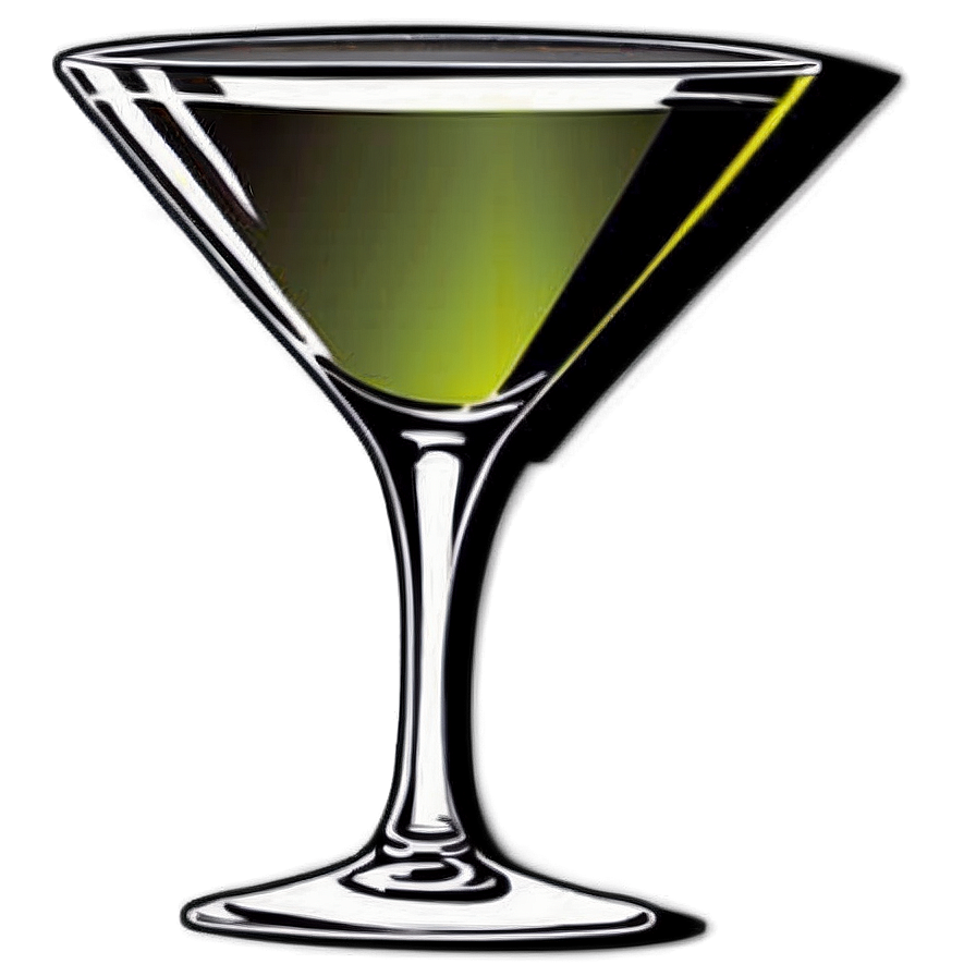 Martini Glass Silhouette Png Pnh