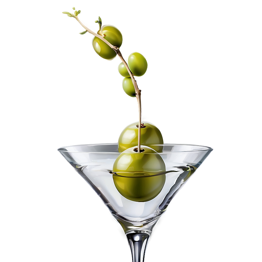 Martini With Olive Png Ftw16