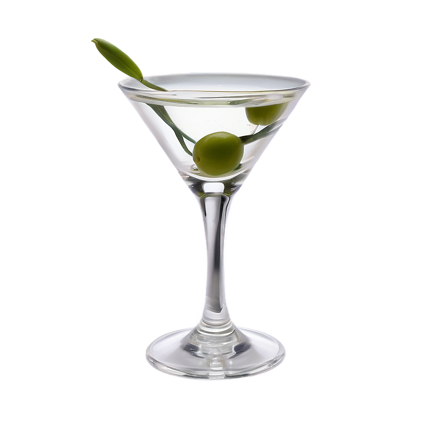 Martini With Olive Png Jnl