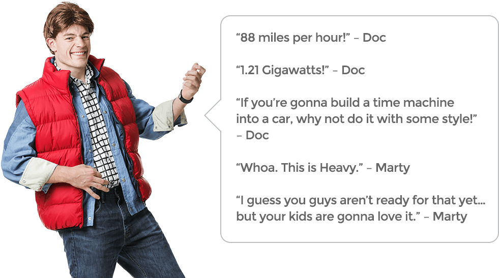 Marty Mc Fly Back To The Future Quotes