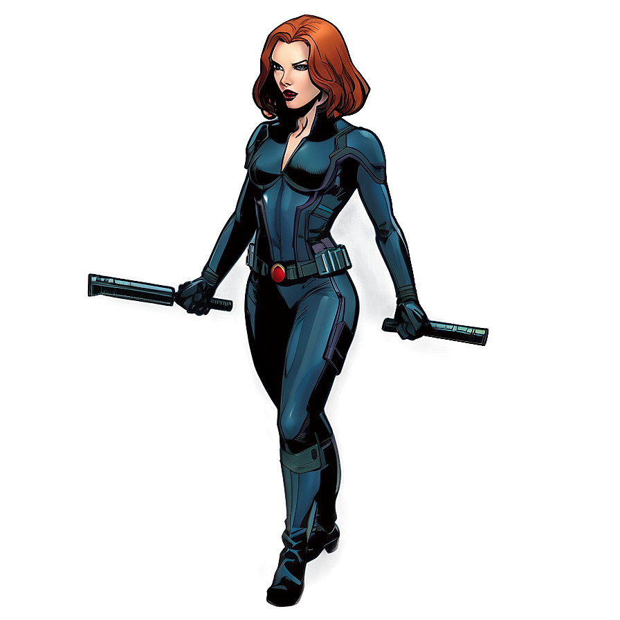 Marvel Comics Black Widow Png 37