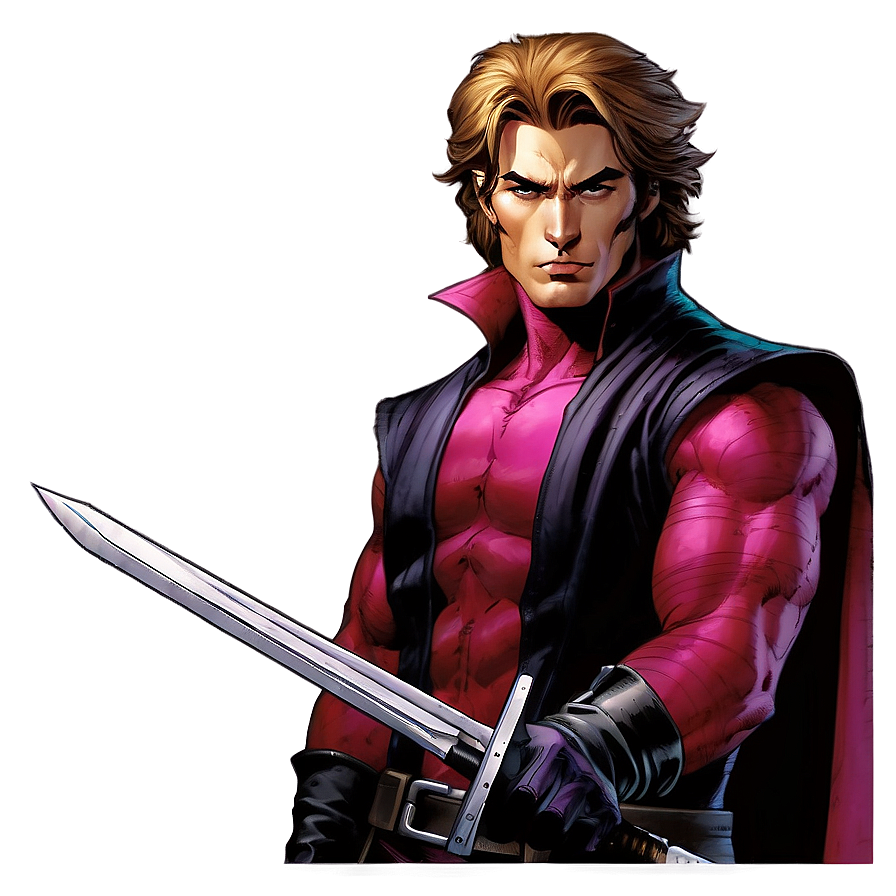 Marvel Comics Gambit Png Exj