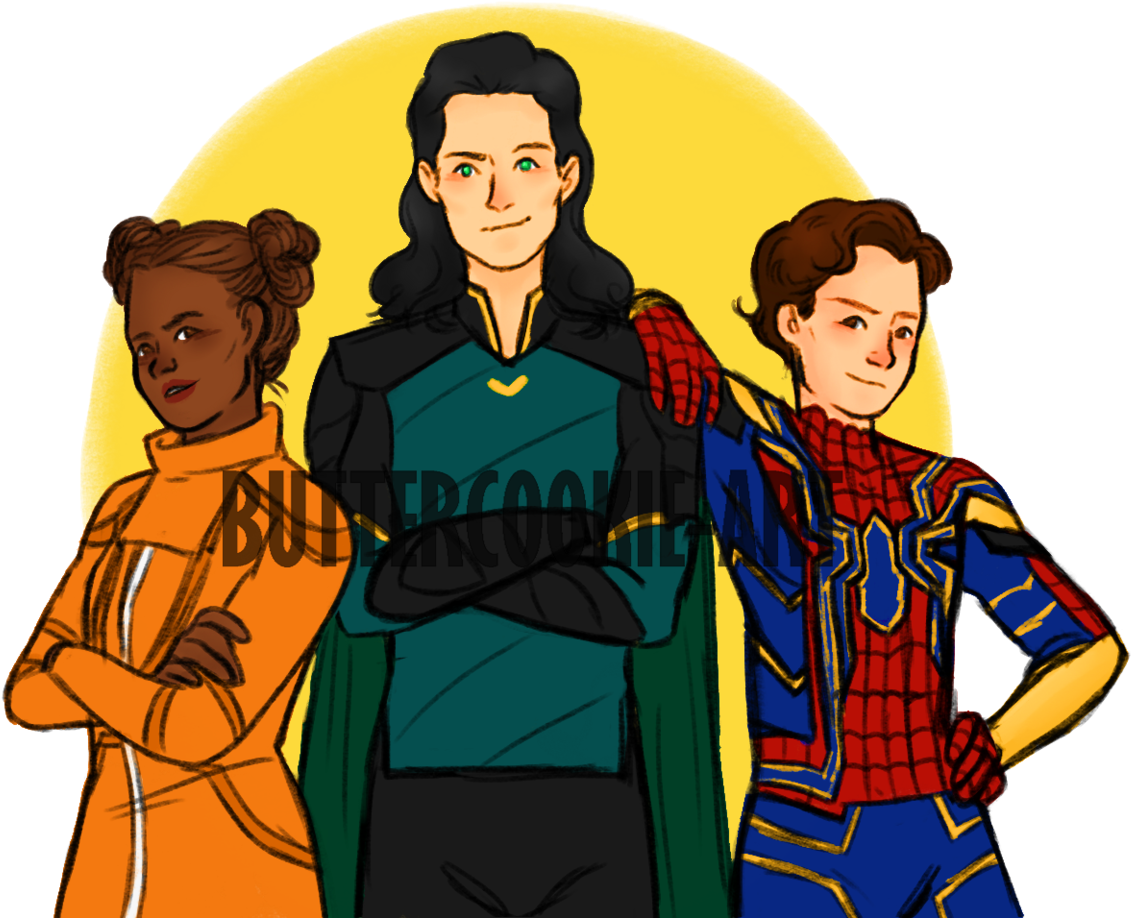 Marvel Trio Fanart Illustration