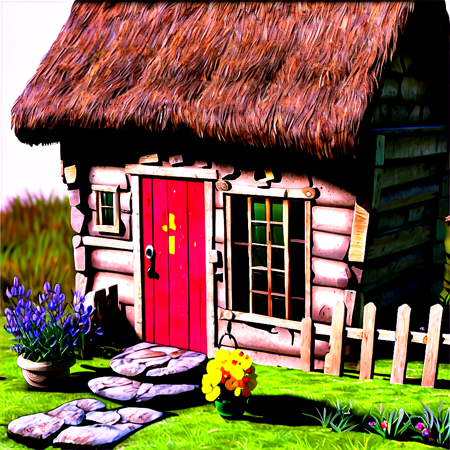 Masha's Storybook Cottage Png 06272024