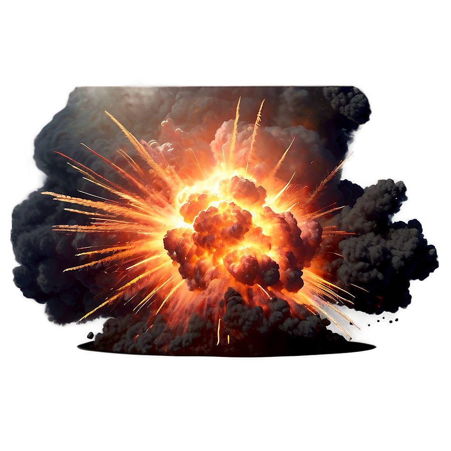 Massive Explosion Scene Png 56