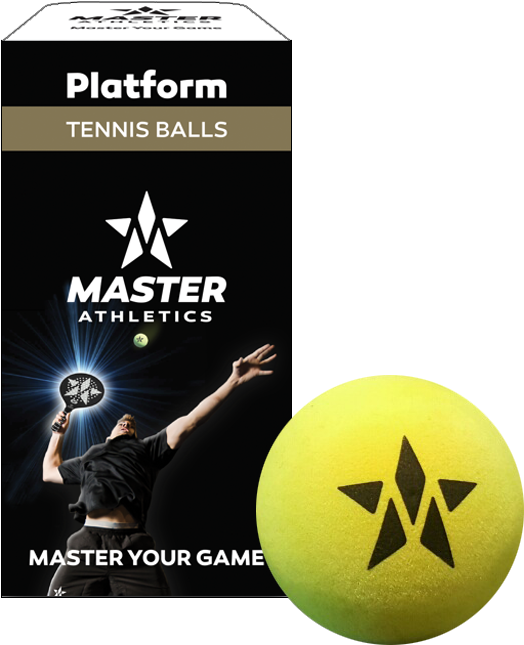 Master Athletics Platform Tennis Balls Packaging