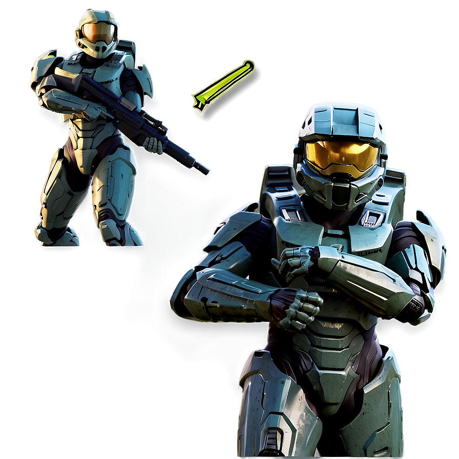 Master Chief And Spartan Locke Png 05212024