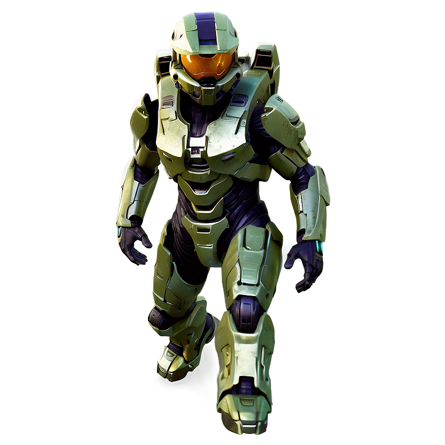 Master Chief Halo 3d Model Png Qfa