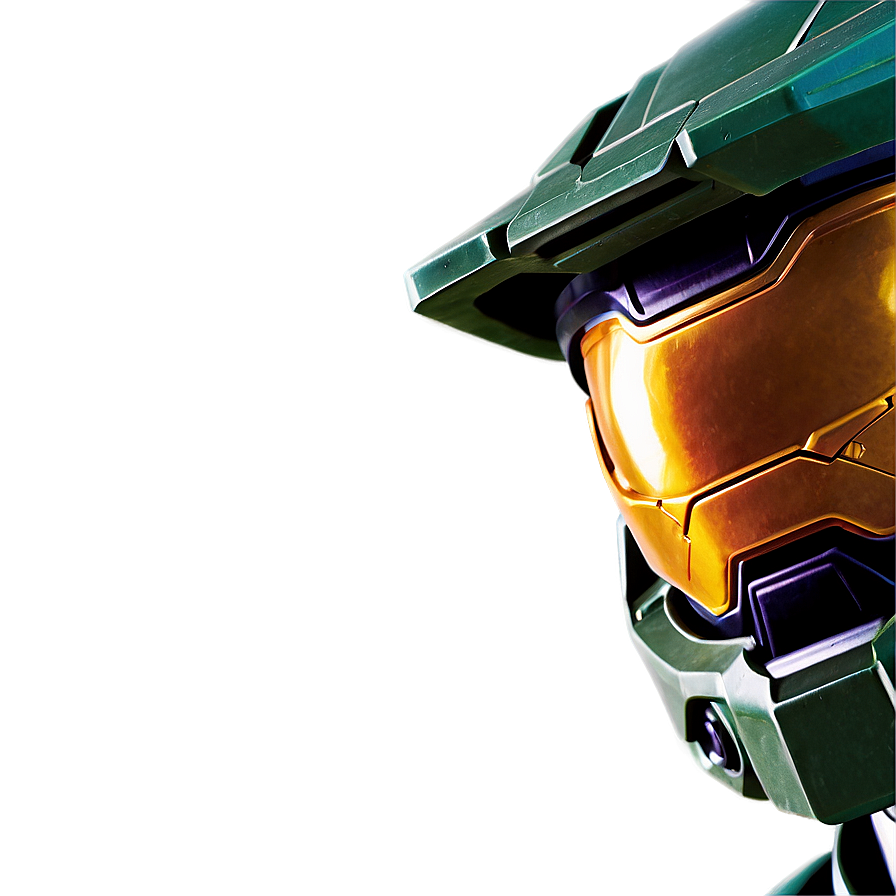 Master Chief Halo Close-up Png Yxw25