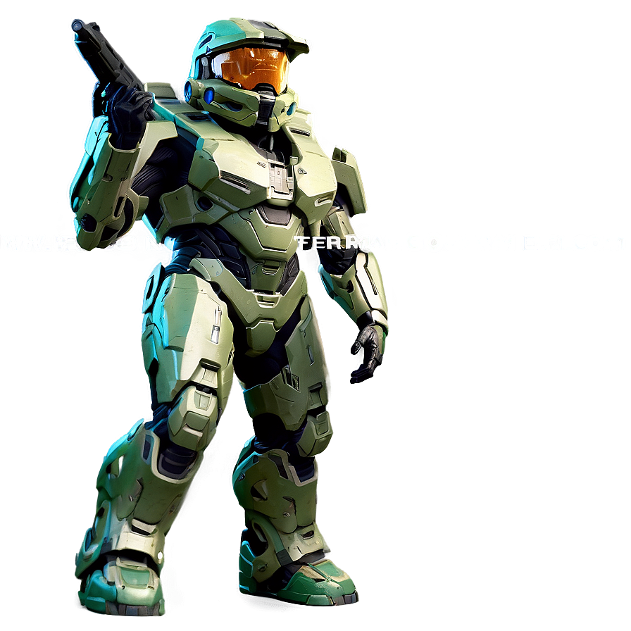 Master Chief Halo Full Body Png Qtq