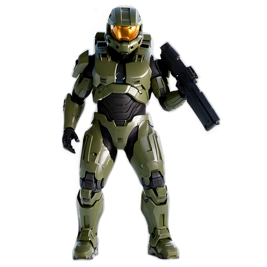 Master Chief Halo Futuristic Png 2