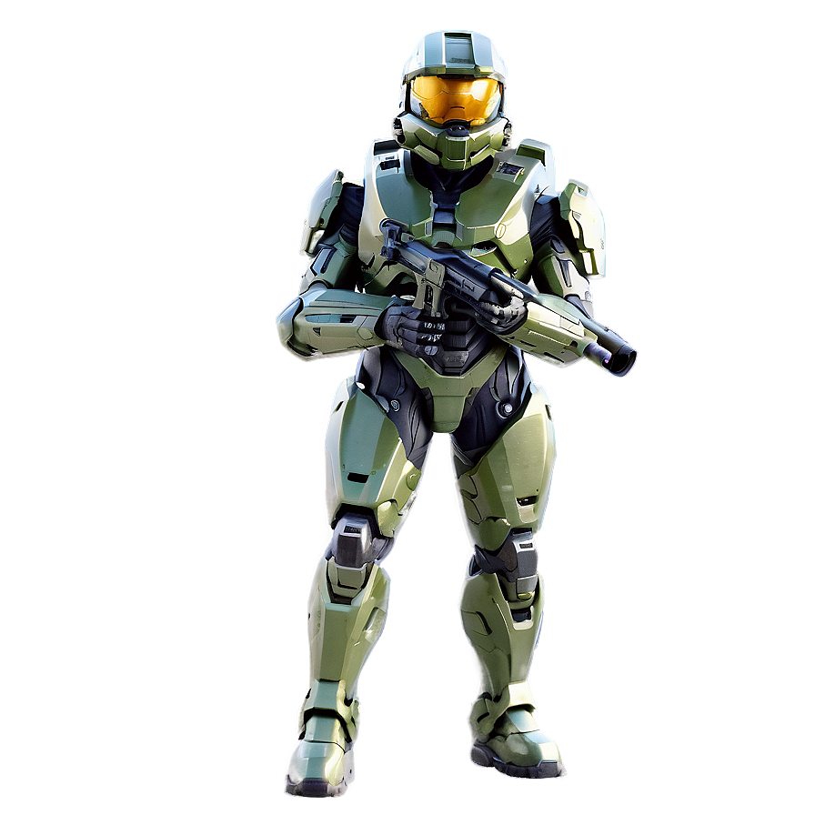 Master Chief Halo Sci-fi Png Ivc