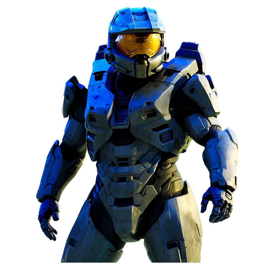 Master Chief Halo Skyline Background Png 06252024