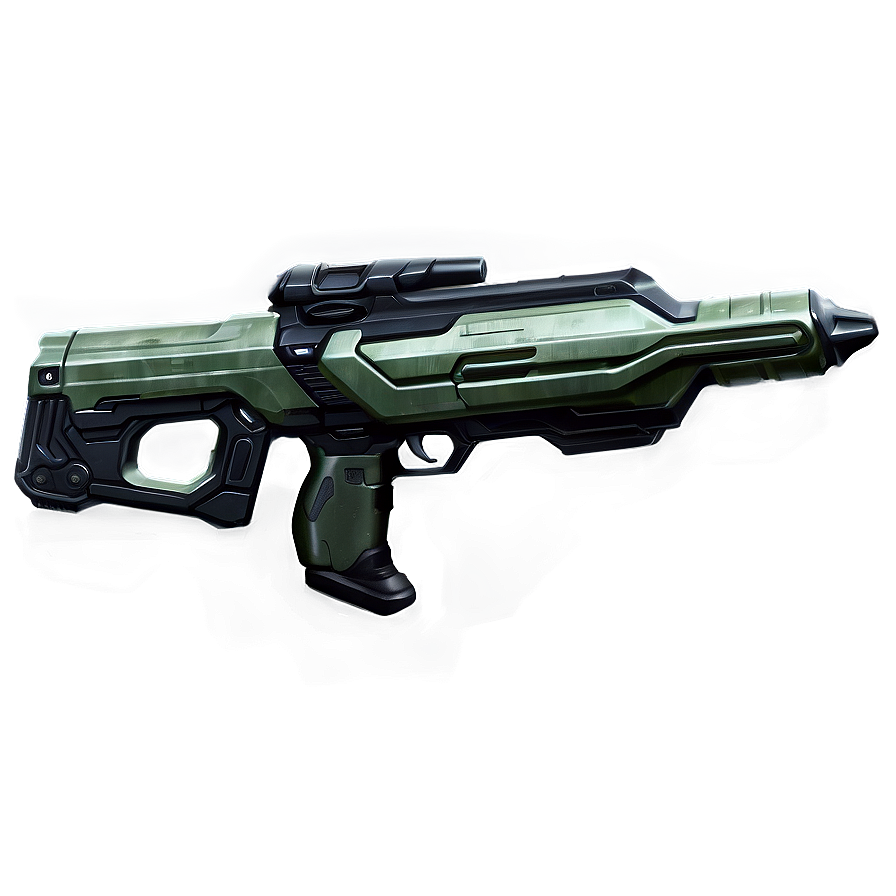 Master Chief Halo Weapon Png 19