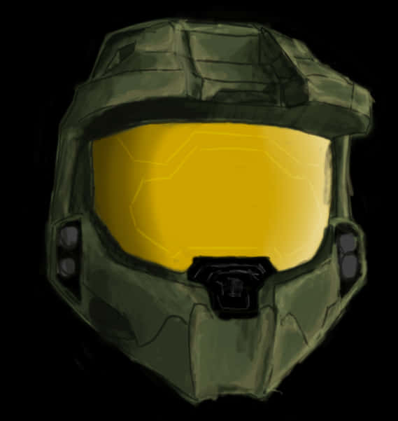 Master Chief Helmet Artwork