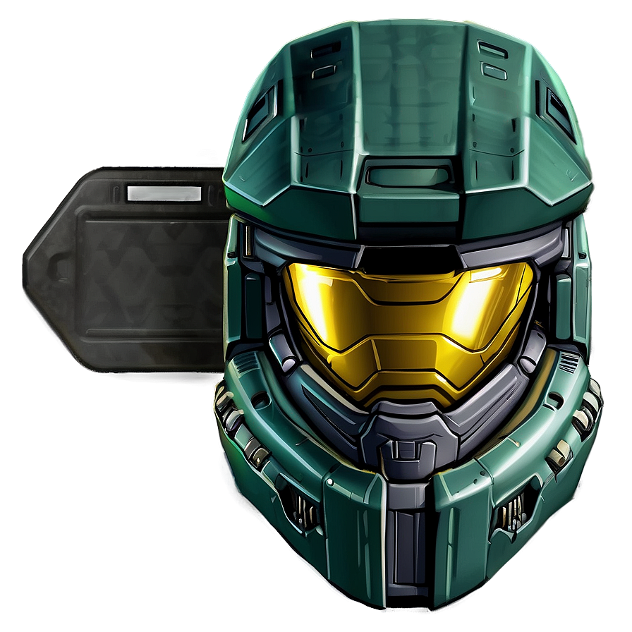 Master Chief Helmet Design Png 06132024