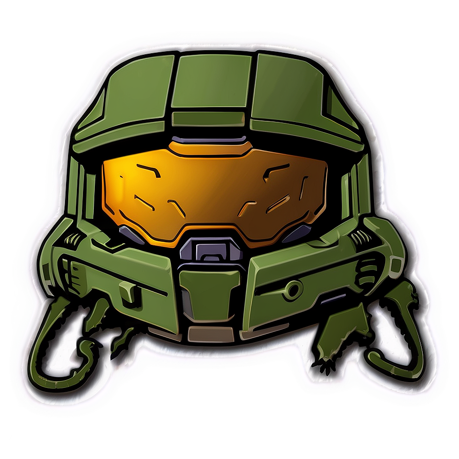 Master Chief Helmet Emblem Png Syb72