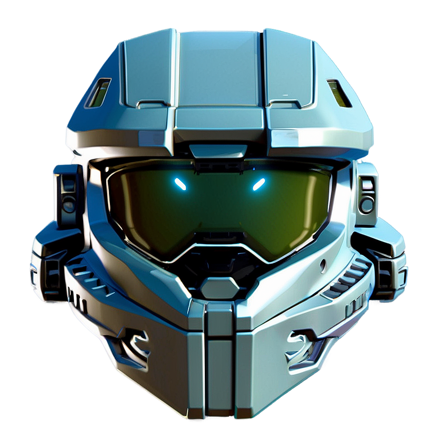 Master Chief Helmet Game Asset Png 06132024