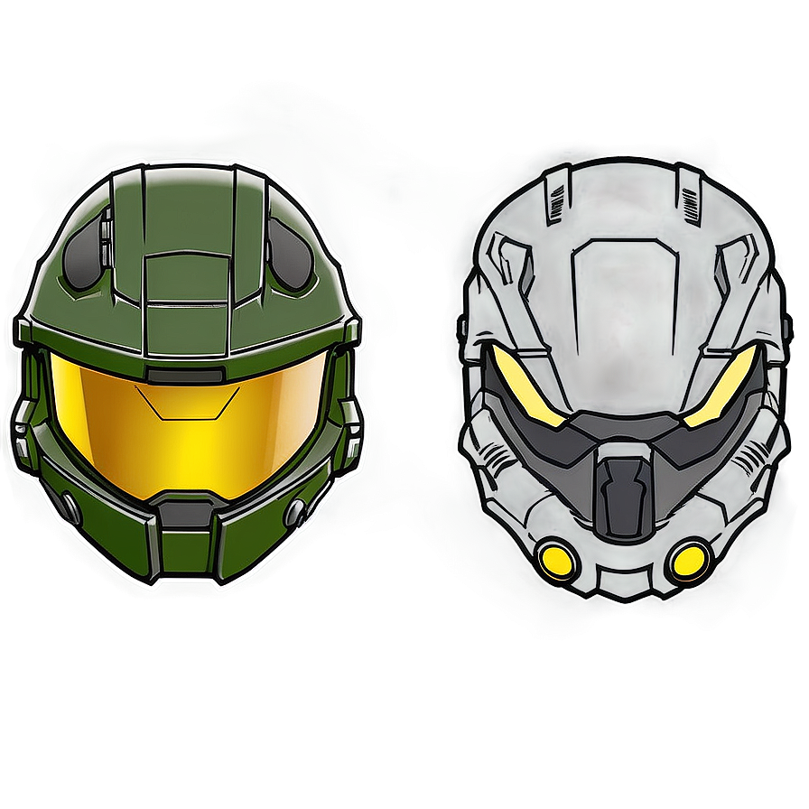 Master Chief Helmet Graphic Png 06132024