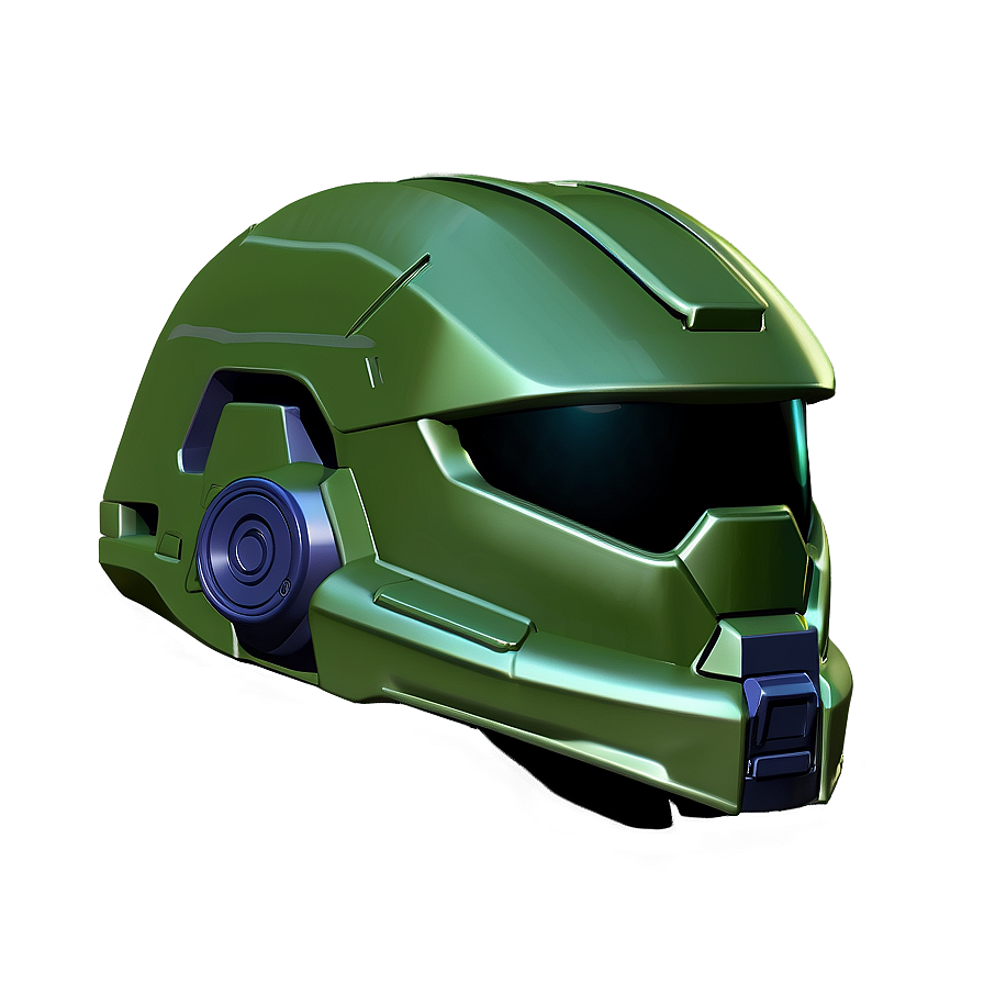 Master Chief Helmet High Detail Png 06132024