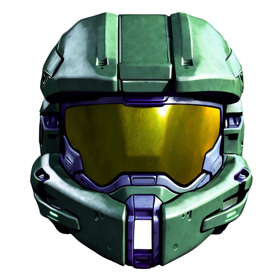 Master Chief Helmet High Detail Png Rfn2