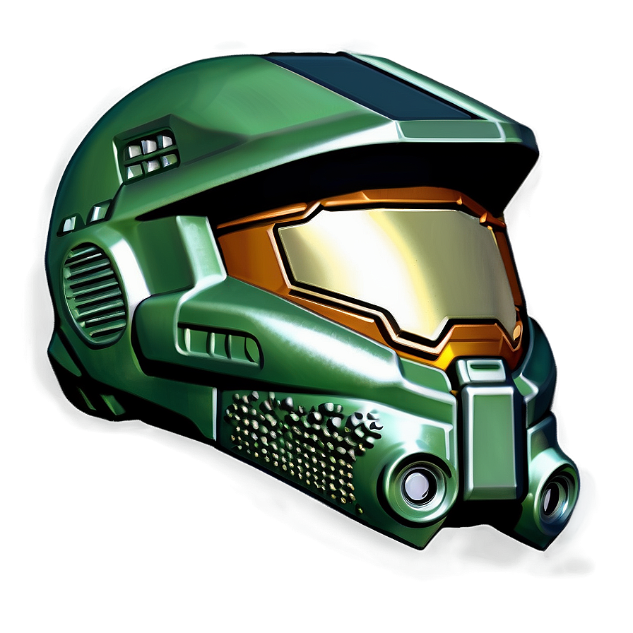 Master Chief Helmet Matte Png 13