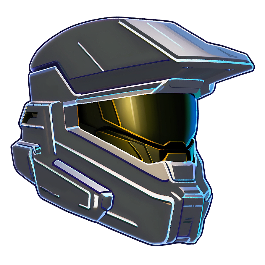 Master Chief Helmet Outline Png 06132024