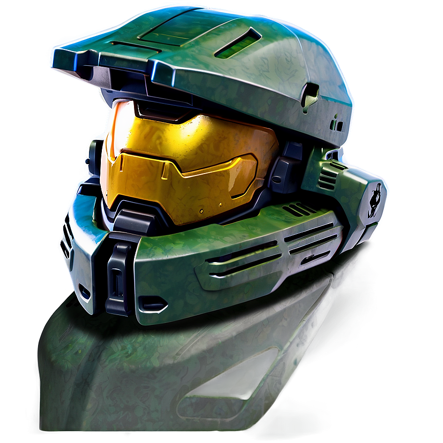 Master Chief Helmet Profile Png Cko10