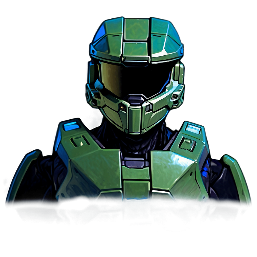 Master Chief Helmet Sketch Png 06132024