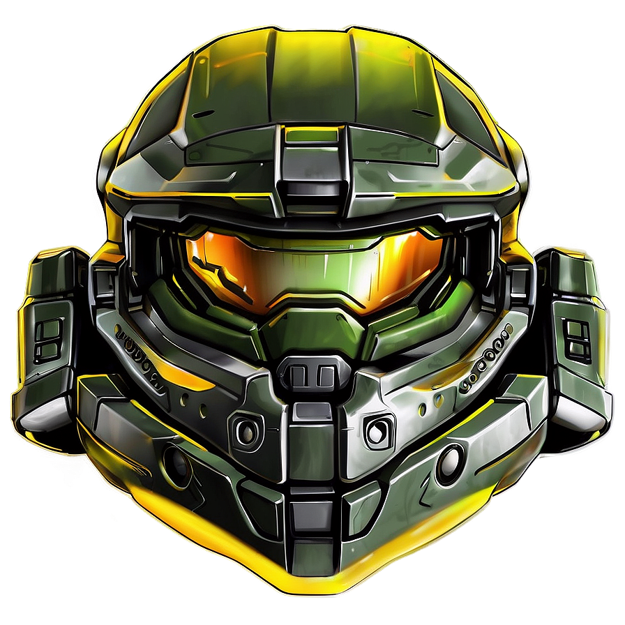 Master Chief Helmet Sketch Png Fhl54