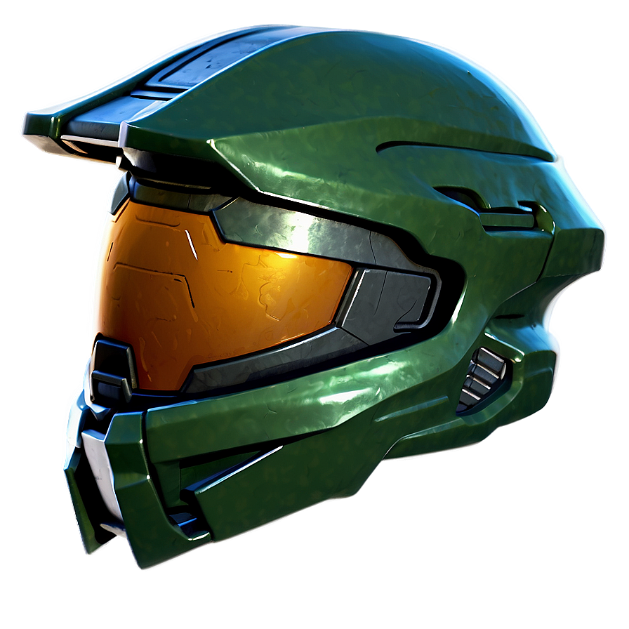 Master Chief Helmet Stylized Png 06132024