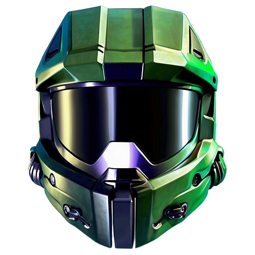 Master Chief Helmet Transparent Png 4