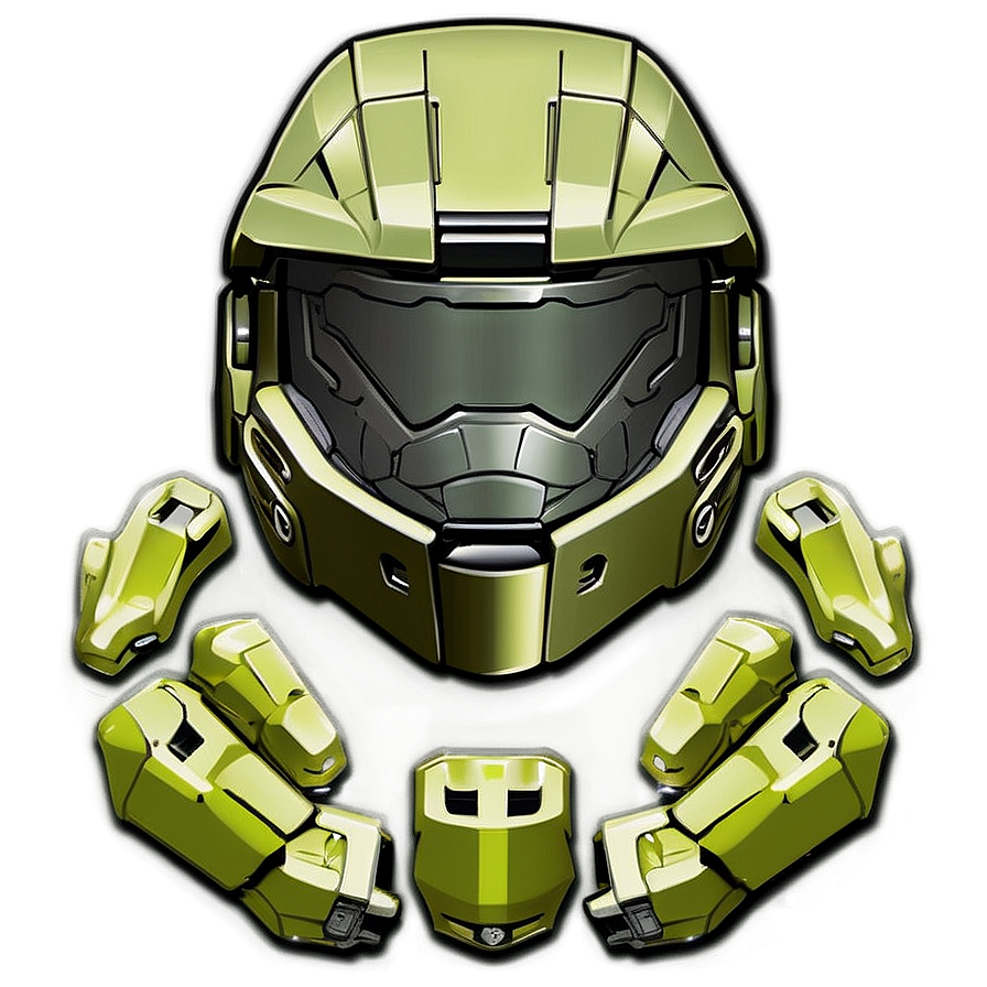 Master Chief Helmet Visor Png Cti