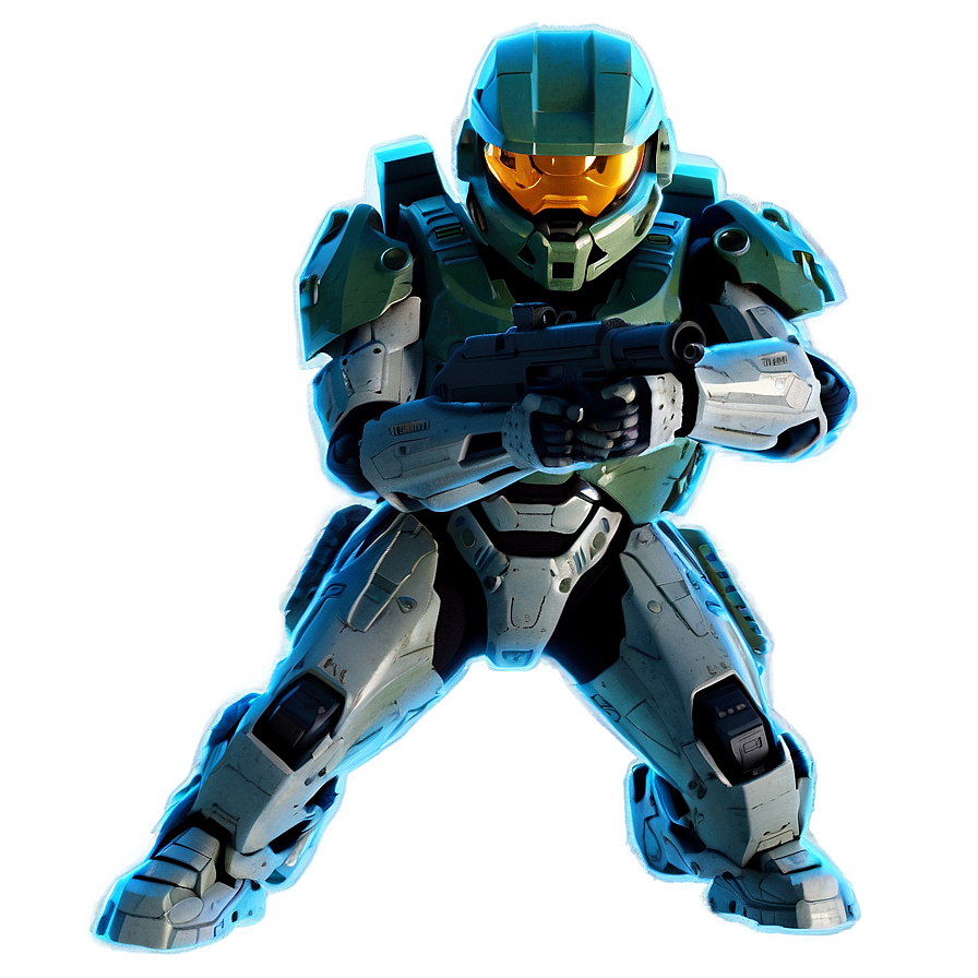 Master Chief Sniper Stance Png Mjp