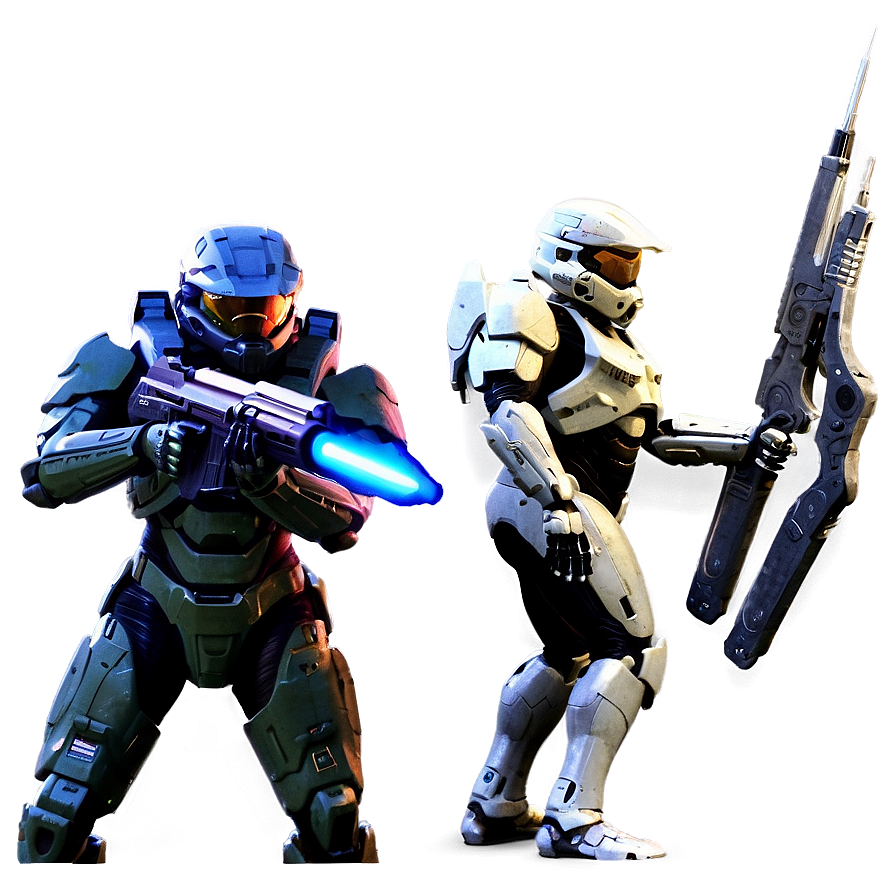 Master Chief Vs. Elite Png 05212024