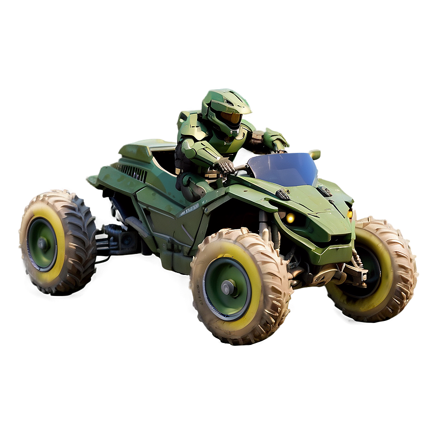 Master Chief Warthog Ride Png 94