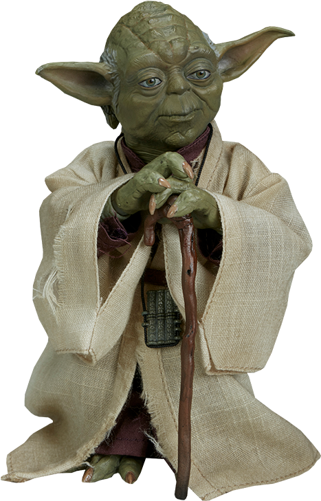 Master Yoda Figure Pose